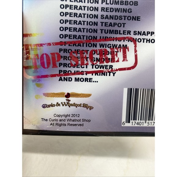 Nuclear Testing Declassified U.S. Gov Films & Documents 4 Dvd Roms Computer Use - Picture 5 of 7